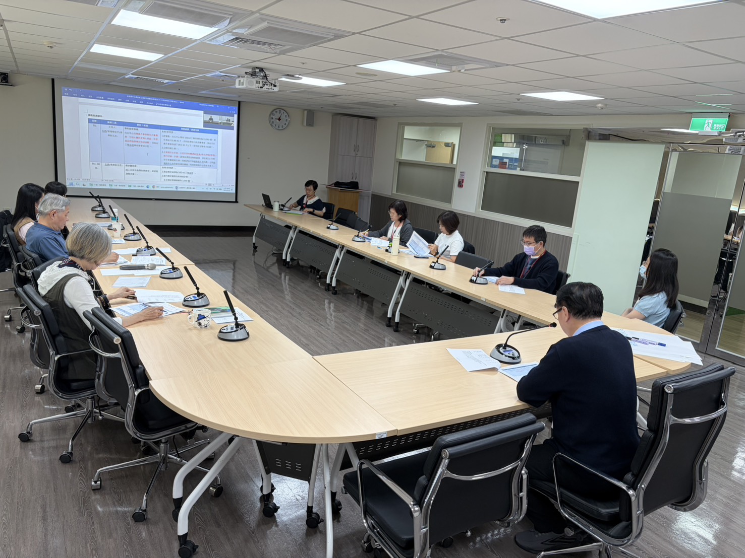 演習情境進行模擬應變