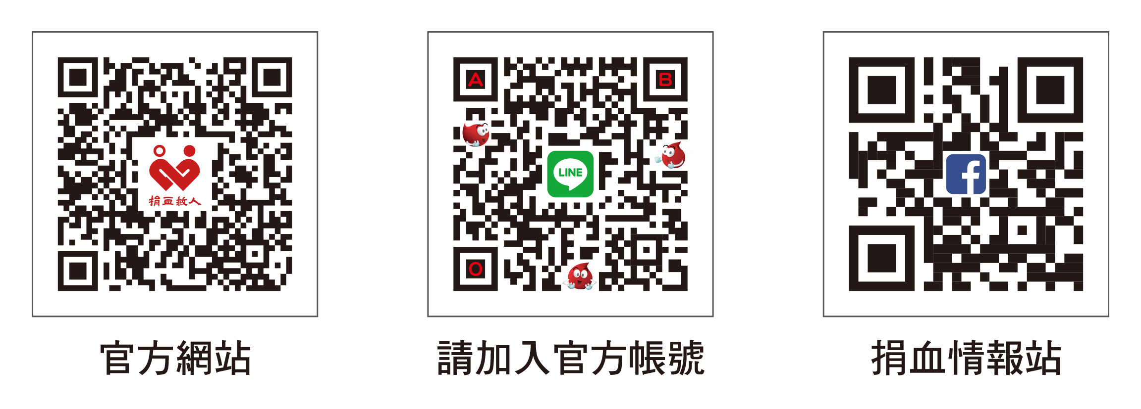 圖為QRcode可以掃瞄連結至相關網站